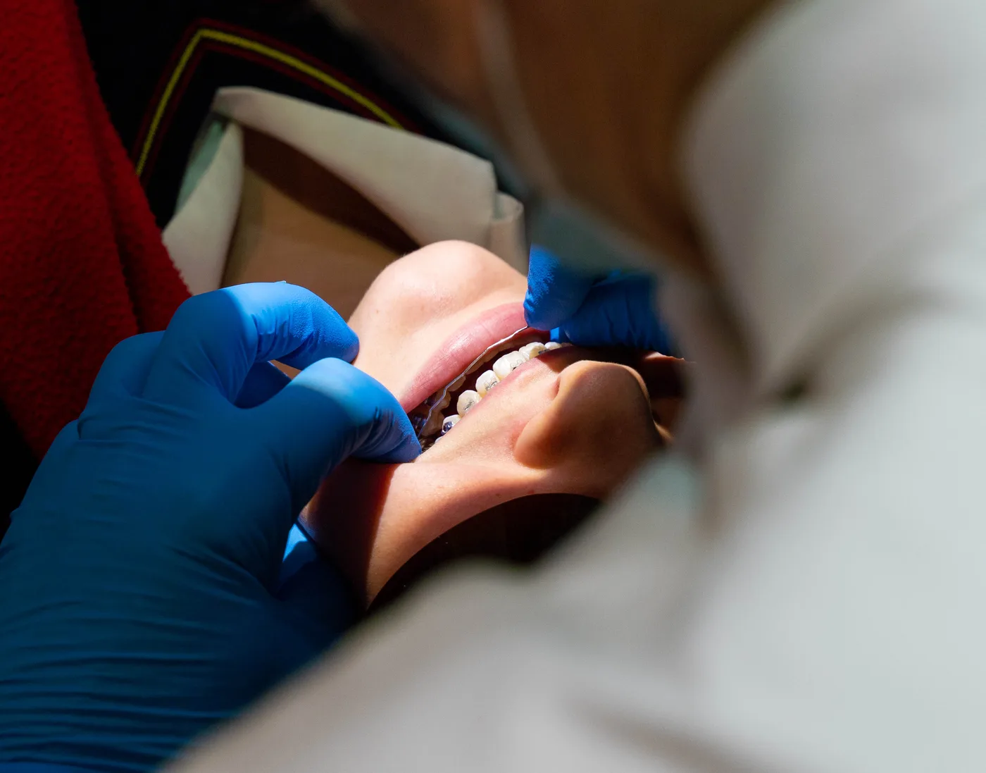 Specialist Orthodontist planning LightForce treatment digitally