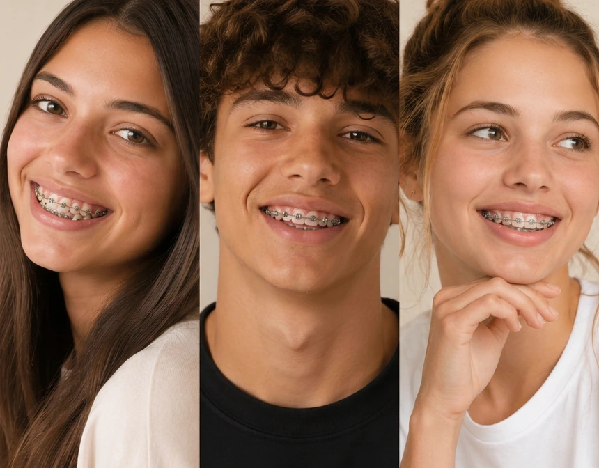 Modern braces for adults