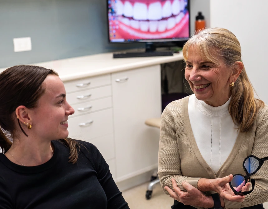 A patient's first visit at Medland Orthodontics A patient's first visit at Medland Orthodontics